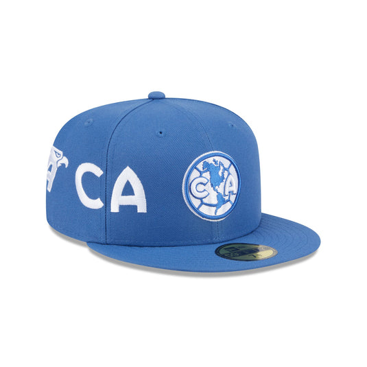 Club America Cyber Yellow 39THIRTY Stretch Fit Hat