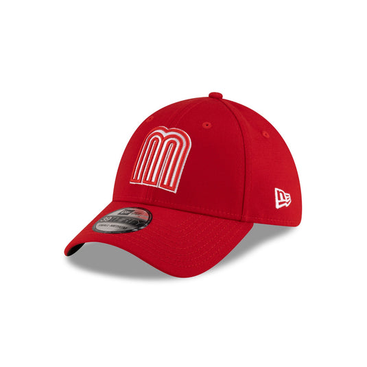 Mexico Caribbean Series Away Red 39THIRTY Stretch Fit Hat