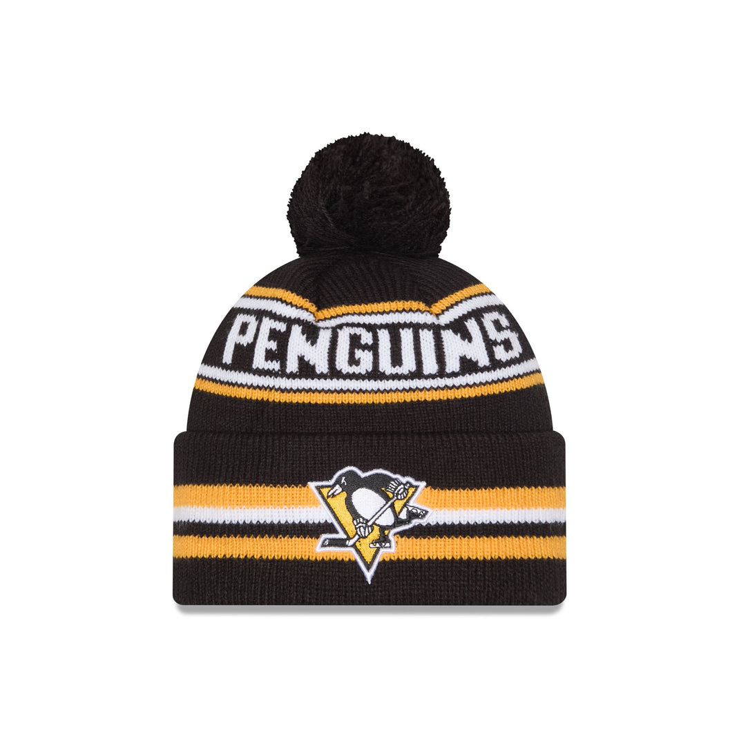 Pittsburgh Penguins Retro Pom Knit Hat