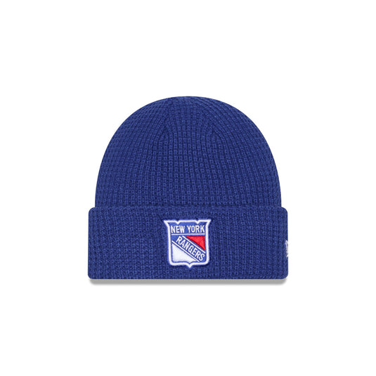 New York Rangers Waffle Knit Beanie