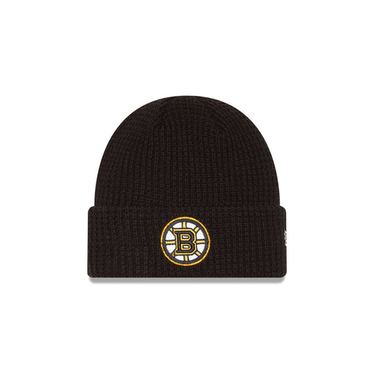 Boston Bruins Waffle Knit Beanie