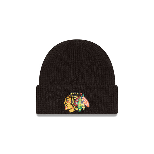 Chicago Blackhawks Waffle Knit Beanie