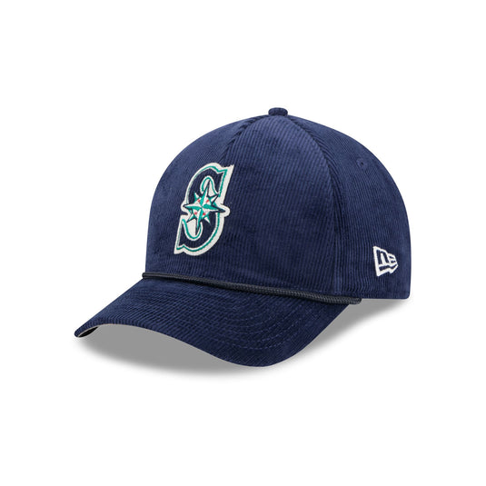 Seattle Mariners Linen 9FORTY M-Crown Snapback Hat