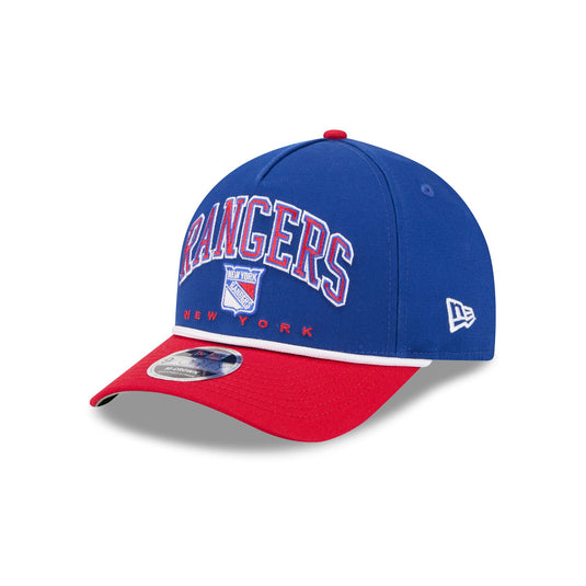 New York Rangers Linen 9FORTY M-Crown Snapback Hat