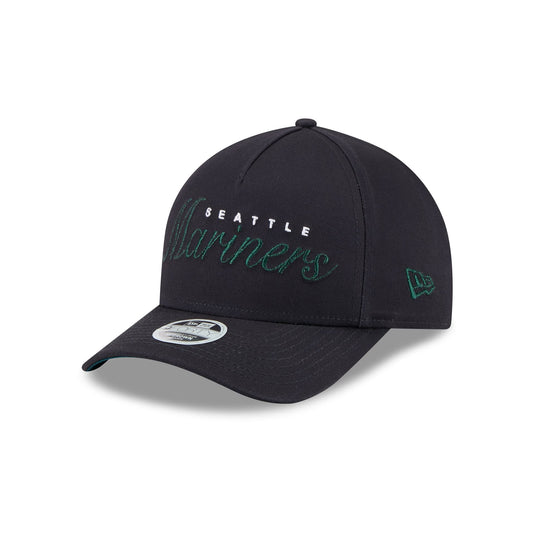 Seattle Mariners Linen 9FORTY M-Crown Snapback Hat