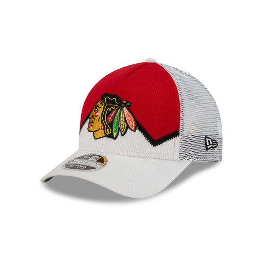 Chicago Blackhawks 9FORTY A-Frame Trucker Hat