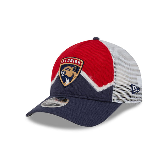 Florida Panthers Linen 9FORTY M-Crown Snapback Hat