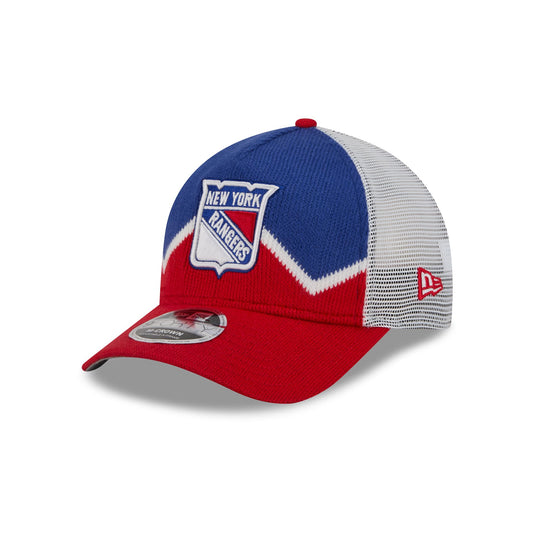 New York Rangers 9FORTY A-Frame Trucker Hat