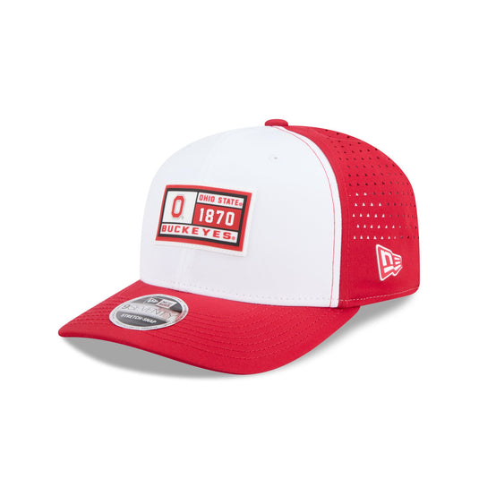 Ohio State Buckeyes Optic White 9SEVENTY Stretch-Snap Hat