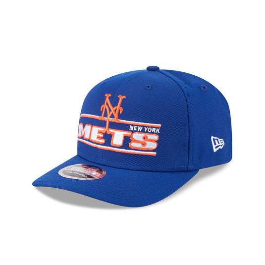 New York Mets Game Authentic Collection 9SEVENTY Stretch-Snap Hat