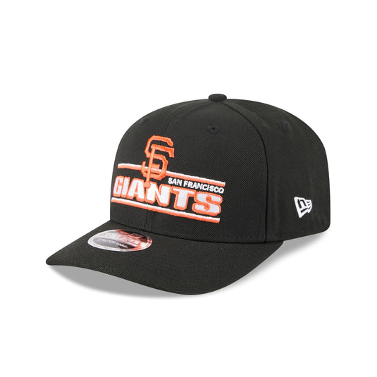 San Francisco Giants Gray 9FORTY Stretch-Snap Hat