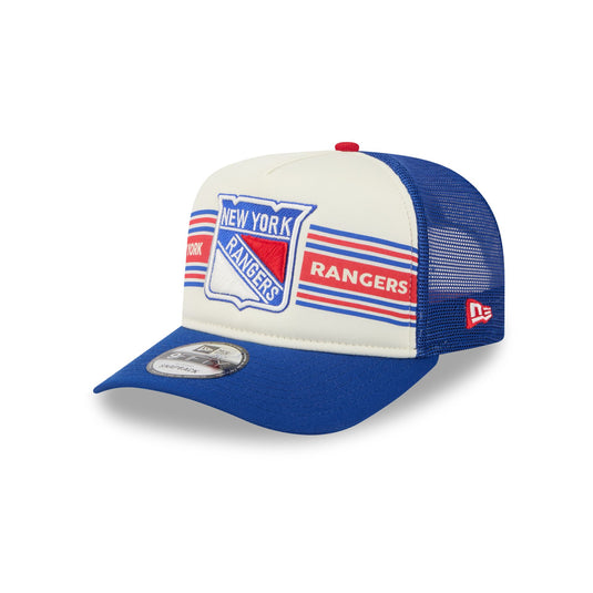 New York Rangers 9FORTY A-Frame Trucker Hat