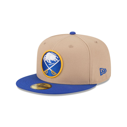 Buffalo Bills Black & White 59FIFTY Fitted Hat