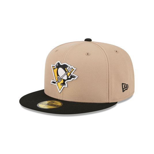 New Orleans Saints Black & White 59FIFTY Fitted Hat