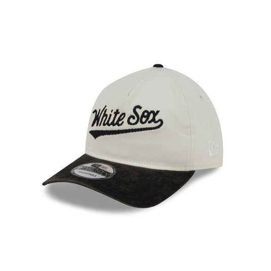 Chicago White Sox Embroidered Mesh 9TWENTY A-Frame Adjustable Hat