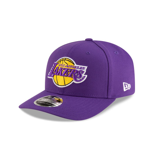 Los Angeles Lakers Gray 9FORTY Stretch-Snap Hat