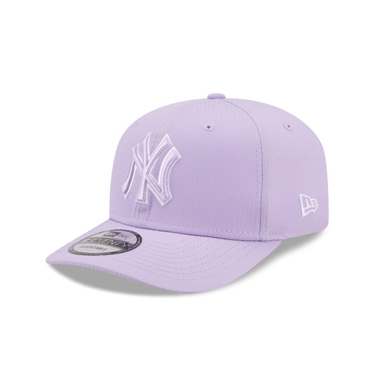 New York Yankees Pinstripe Linen 9FORTY M-Crown A-Frame Snapback Hat