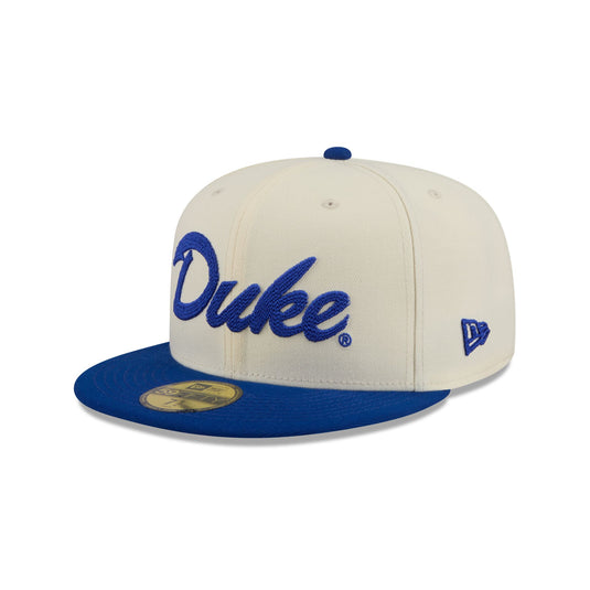 Duke Blue Devils Camel 59FIFTY Fitted Hat