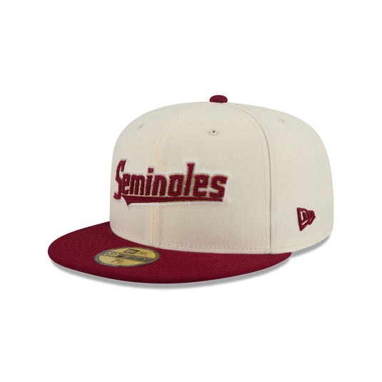 Florida State Seminoles Garnet 59FIFTY Fitted Hat