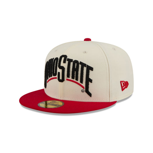 Ohio State Buckeyes Camel 59FIFTY Fitted Hat