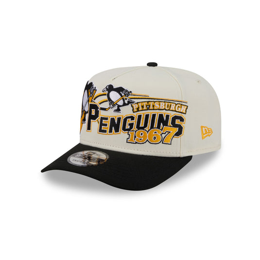 Pittsburgh Penguins Team 9FORTY A-Frame Snapback Hat
