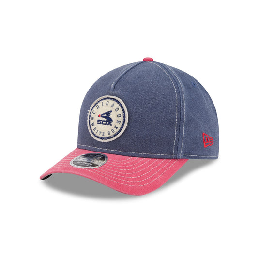 Chicago White Sox Linen 9FORTY M-Crown Snapback Hat