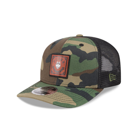Connecticut Huskies Camo 9FIFTY Trucker Hat
