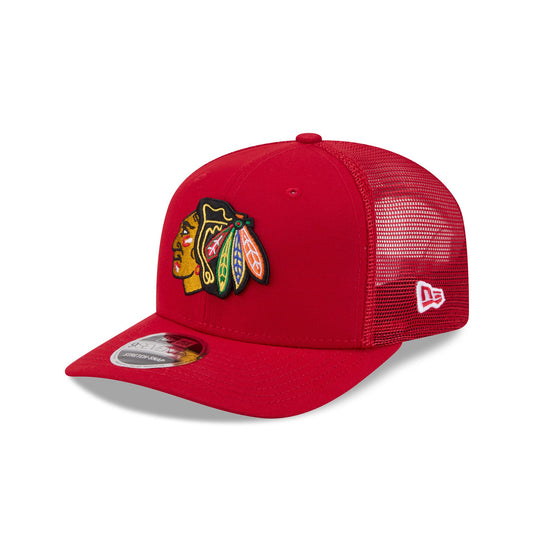 Chicago Blackhawks Red Team 9SEVENTY Trucker Hat