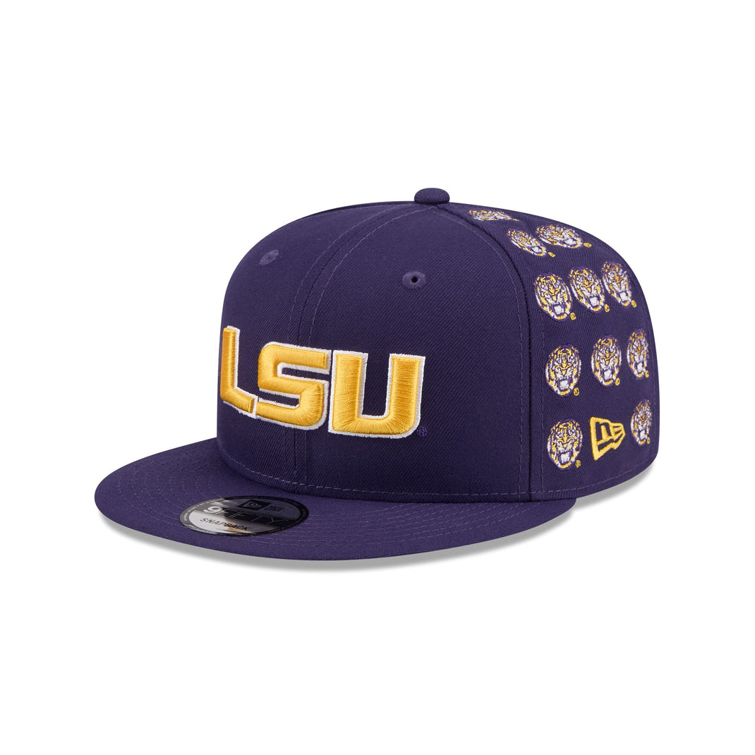 LSU Tigers Purple 9FORTY A-Frame Snapback Hat