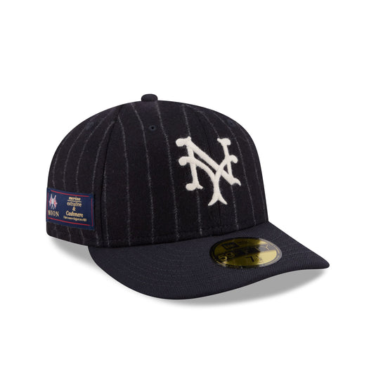 New York Giants Black & White 59FIFTY Fitted Hat