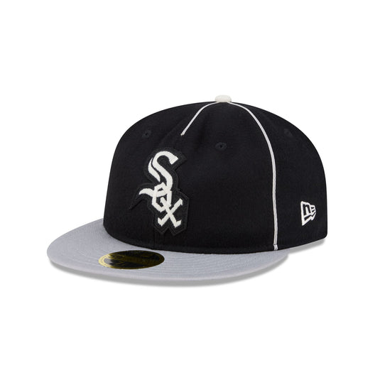 Chicago White Sox Boho Wool Retro Crown 59FIFTY Fitted Hat