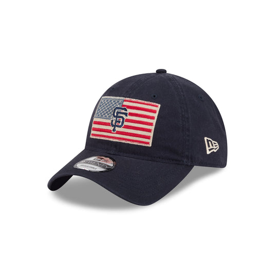 San Francisco Giants Linen 9FORTY M-Crown Snapback Hat
