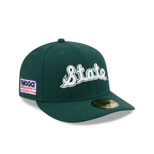 Michigan State Spartans College Vault Chrome Green 59FIFTY Fitted