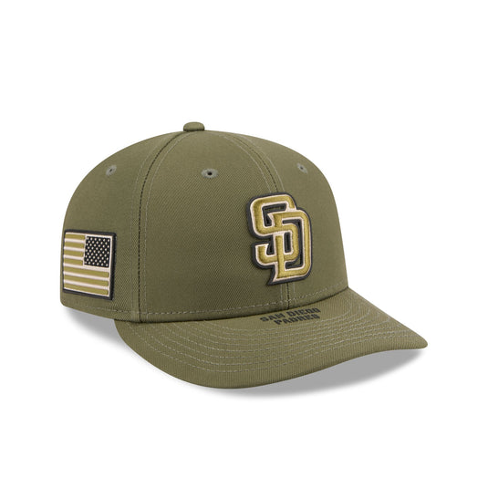 San Diego Padres Hand Stitched Chambray Low Profile 59FIFTY Fitted Hat