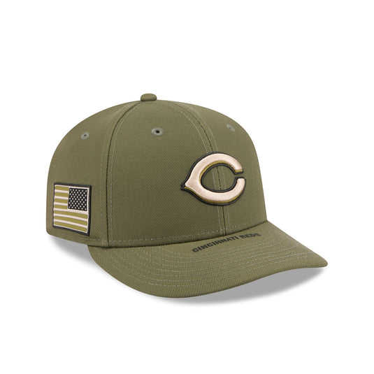 Ohio State Buckeyes Black Scarlet Low Profile 59FIFTY Fitted