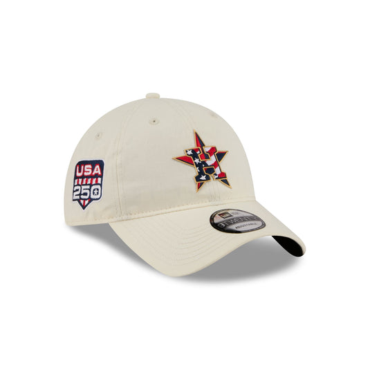 Houston Astros White 9TWENTY Adjustable Hat