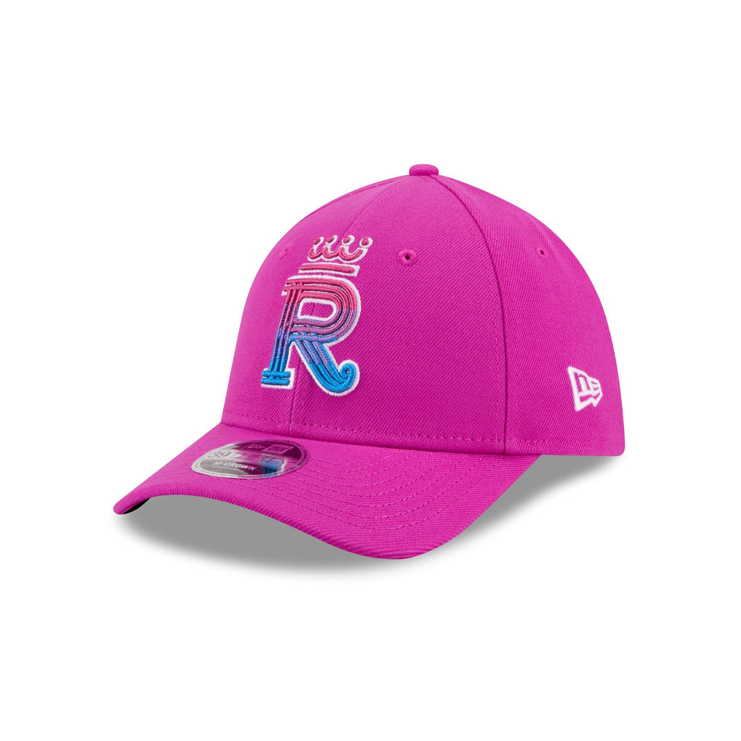 Kansas Jayhawks Chrome 39THIRTY Stretch Fit Hat