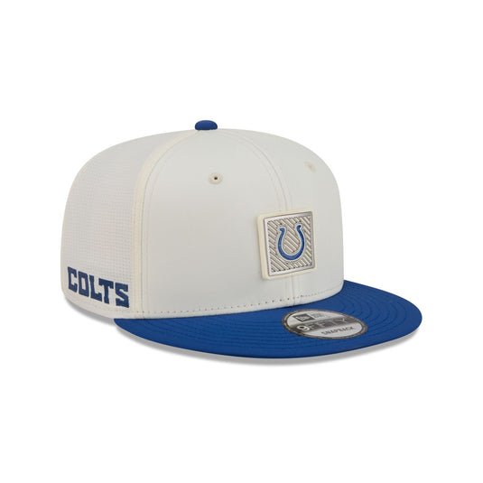Indianapolis Colts Black and White 9FIFTY Snapback Hat