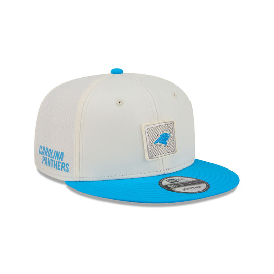 Carolina Panthers Black and White 9FIFTY Snapback Hat