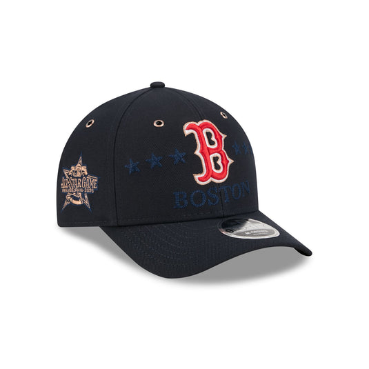 Boston Red Sox Linen 9FORTY M-Crown Snapback Hat