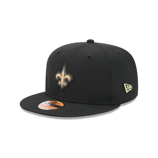 New Orleans Saints Black & White 59FIFTY Fitted Hat