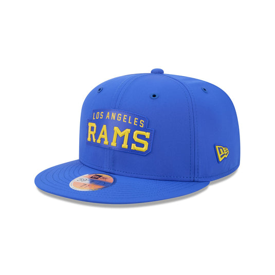 Los Angeles Rams Black and White 59FIFTY Fitted Hat