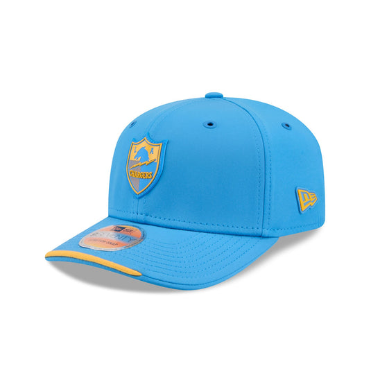 Los Angeles Chargers Black On Black 9FIFTY Snapback Hat
