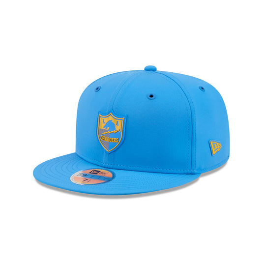 Los Angeles Chargers Black 59FIFTY Fitted Hat