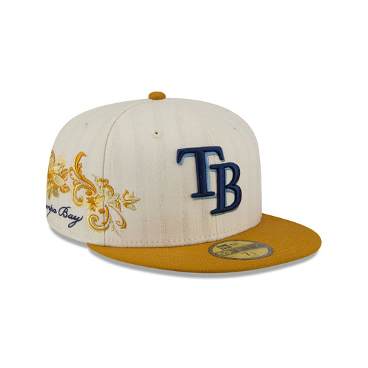 Tampa Bay Rays Chrome 59FIFTY Fitted Hat