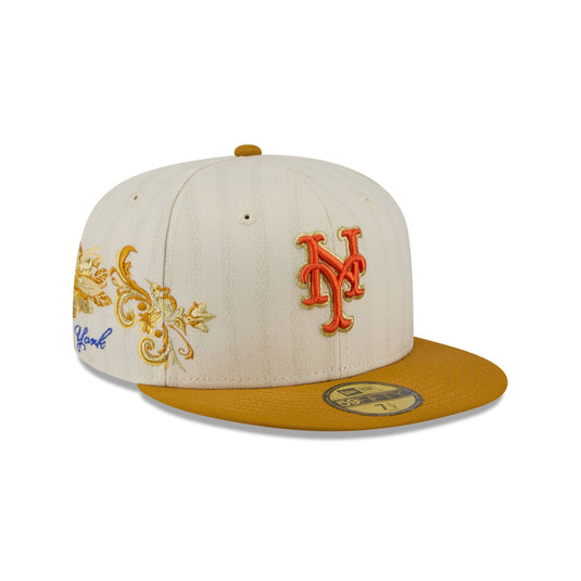 New York Mets Chrome 59FIFTY Fitted Hat