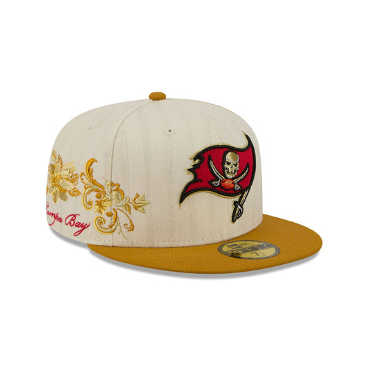Tampa Bay Buccaneers Black On Black 59FIFTY Fitted Hat