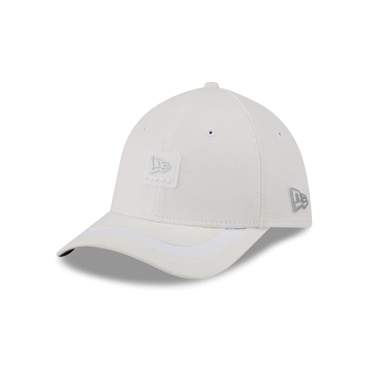 New Era Golf Script White 39THIRTY Stretch Fit Hat