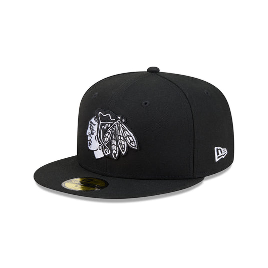 Chicago Blackhawks Team 59FIFTY Fitted Hat
