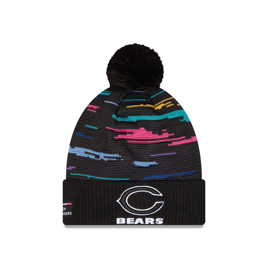 Chicago Bears Black & White 59FIFTY Fitted Hat